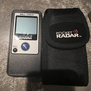 Pocket Radar ball coach