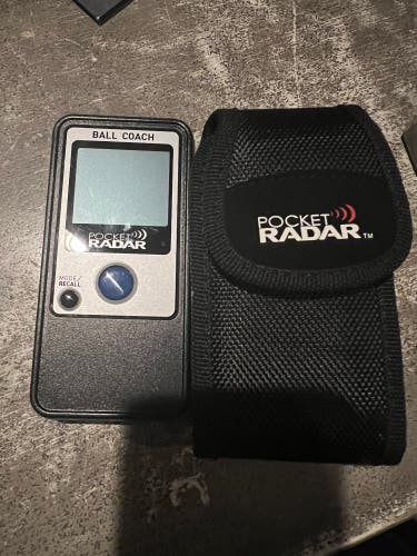 Pocket Radar ball coach