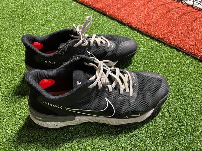 Nike Alpha Huarache Elite 3 Baseball Turf Shoes Black
