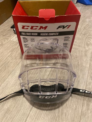 CCM full face visor