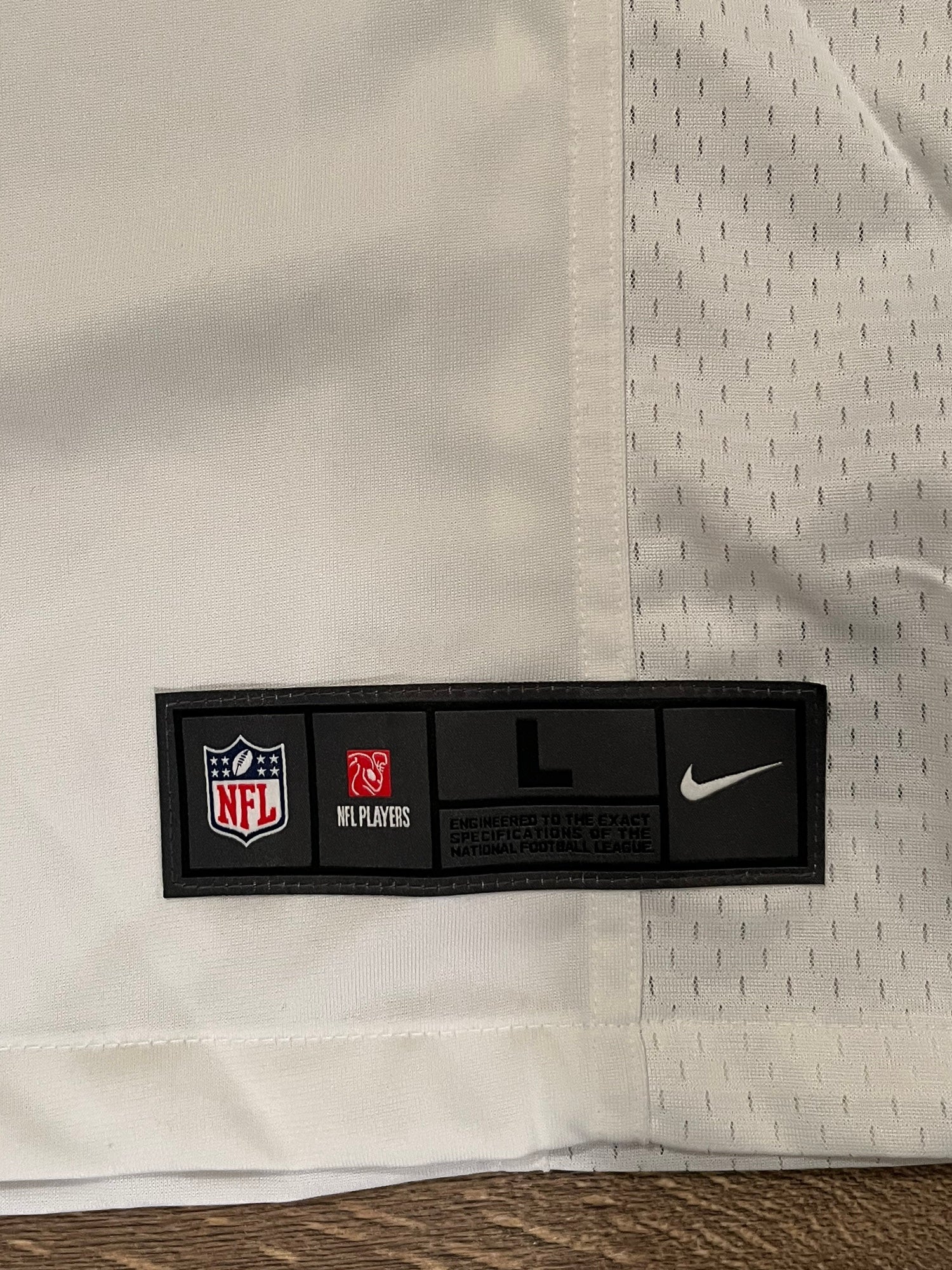 JK Dobbins White Raven's Jersey