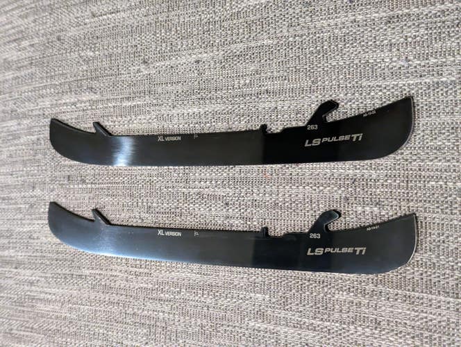 Rare Bauer LS Pulse Ti XL Version 263 mm Edge Holder Runners
