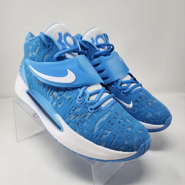 kd shoes blue and white