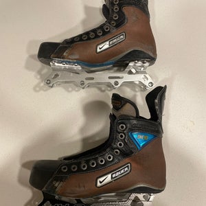 Used Bauer Regular Width Size 8 Supreme One90 (Converted) Inline Skates