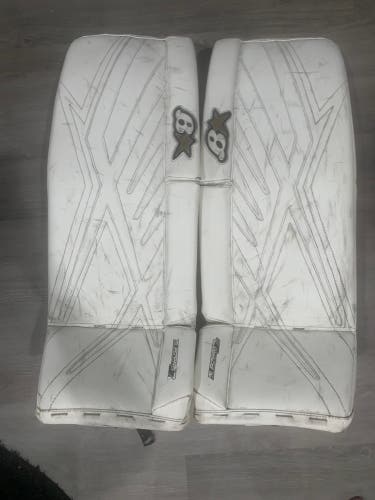 Used 34"+1 Brian's Subzero 7.0 Goalie Leg Pads
