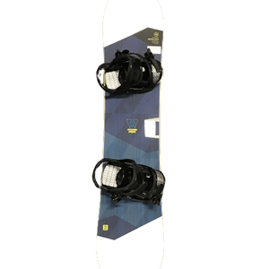 New Nidecker Micron Merc 120 Cm Boys Snowboard Combo