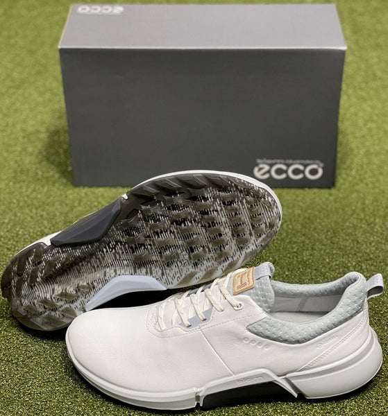 angst Vechter Profeet ECCO Biom Hybrid H4 Spikeless Golf Shoes Size 46 US 12-12.5 White New  #86016 | SidelineSwap