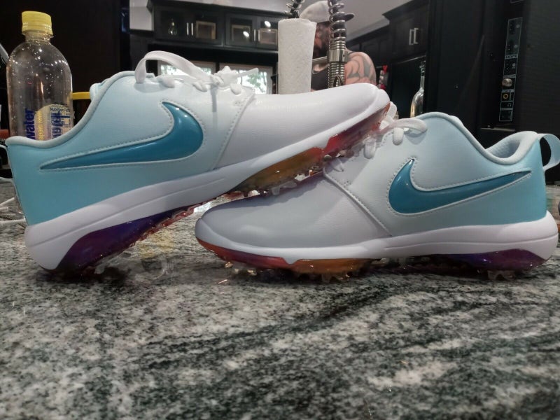 NEW Nike Roshe G Tour NRG Golf Shoes White Blue Pink BV0659-110 Women's Size 10