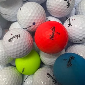 150 Assorted Noodle Near Mint AAAA Used Golf Balls