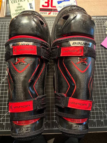 Bauer Vapor 1x lite Junior Shin Pads 12”