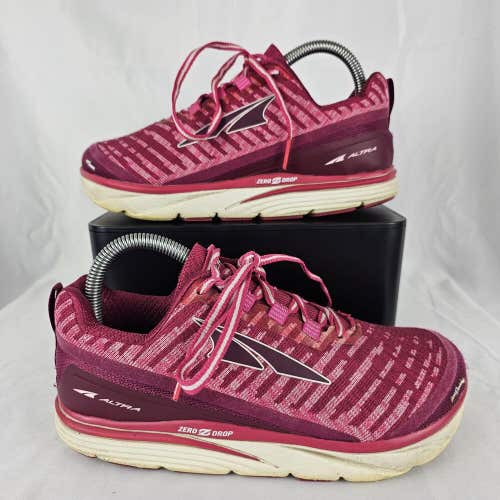 Altra Torin Knit ~ Women's Zero Drop Running Shoes AFW1837K-6 Pink Size US 7