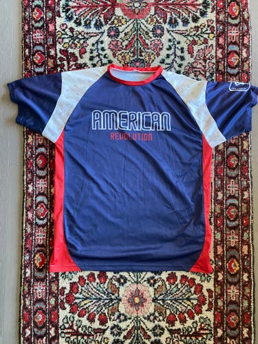 XL American Revolution club lacrosse team Shooter shirt