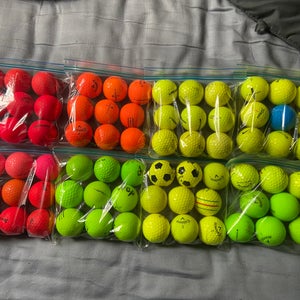 Neon Golf balls