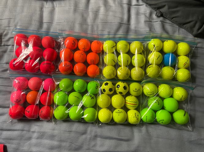 Neon Golf balls
