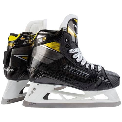 Senior New Bauer Supreme 3S pro Hockey Goalie Skates Regular Width Size 8