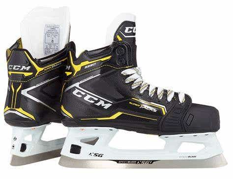 Senior New CCM Tacks 9080 Hockey Goalie Skates Regular Width Size 7.5