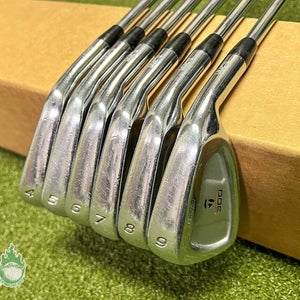 Used Tour Issue TaylorMade 300 Series Forged Irons 4-9 X-Stiff Steel Golf Set