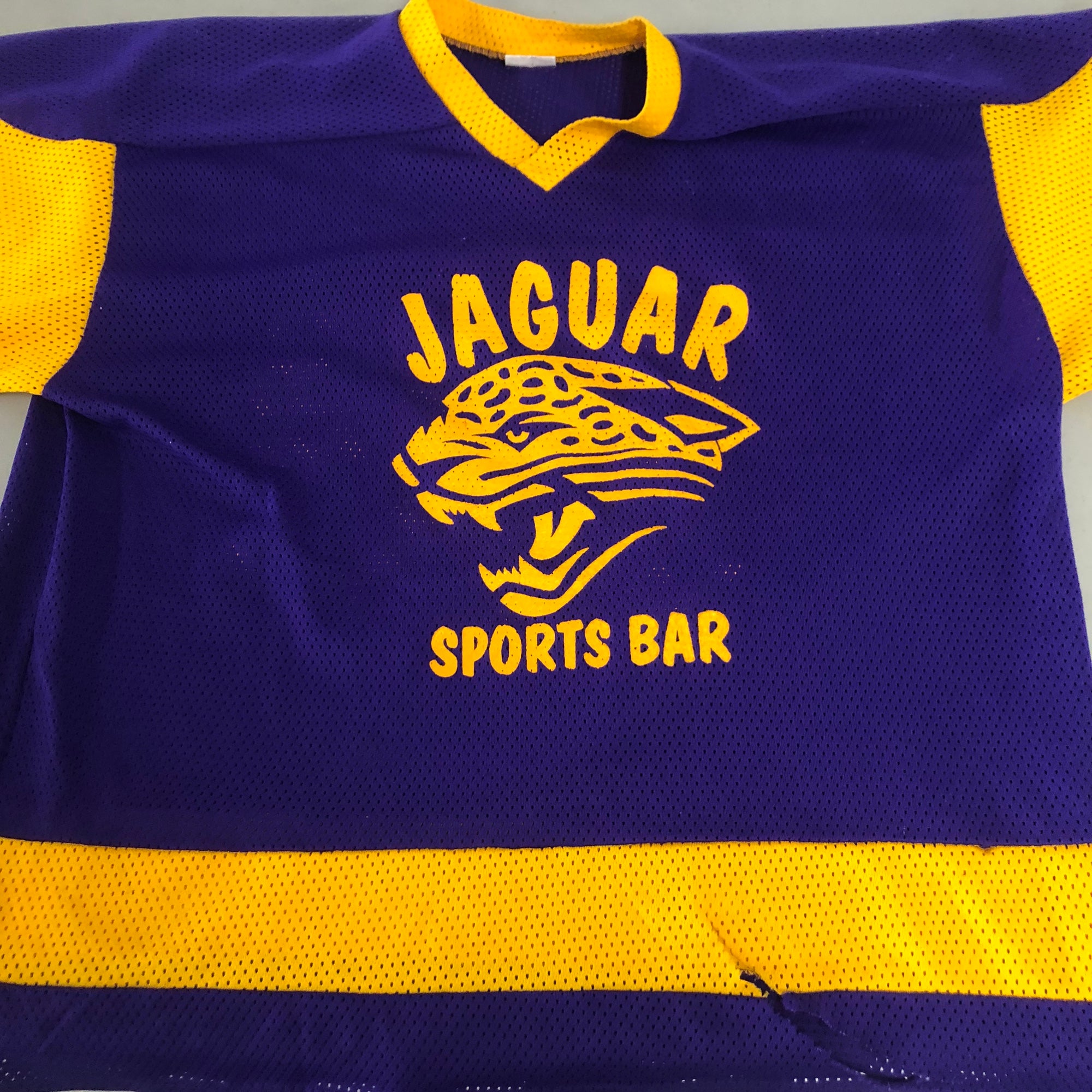 Jaguar Sports Bar LA Kings colors large jersey #28(FREE SHIPPING)