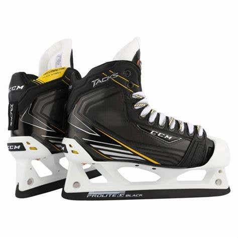 Senior New CCM Tacks Hockey Goalie Skates Regular Width Size 9