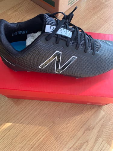 Women’s Size 12 - Burn X Lacrosse Cleats Low black new wburnxlb