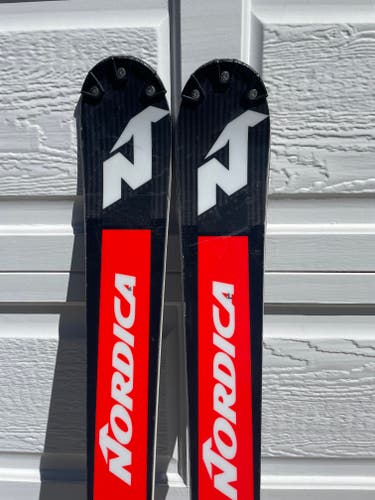 Used Nordica 165 cm Dobermann SL WC Skis Without Bindings