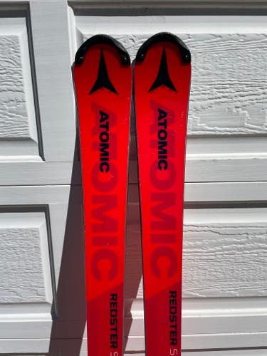 Used Atomic 165 cm Redster FIS SL Skis With X19 Bindings