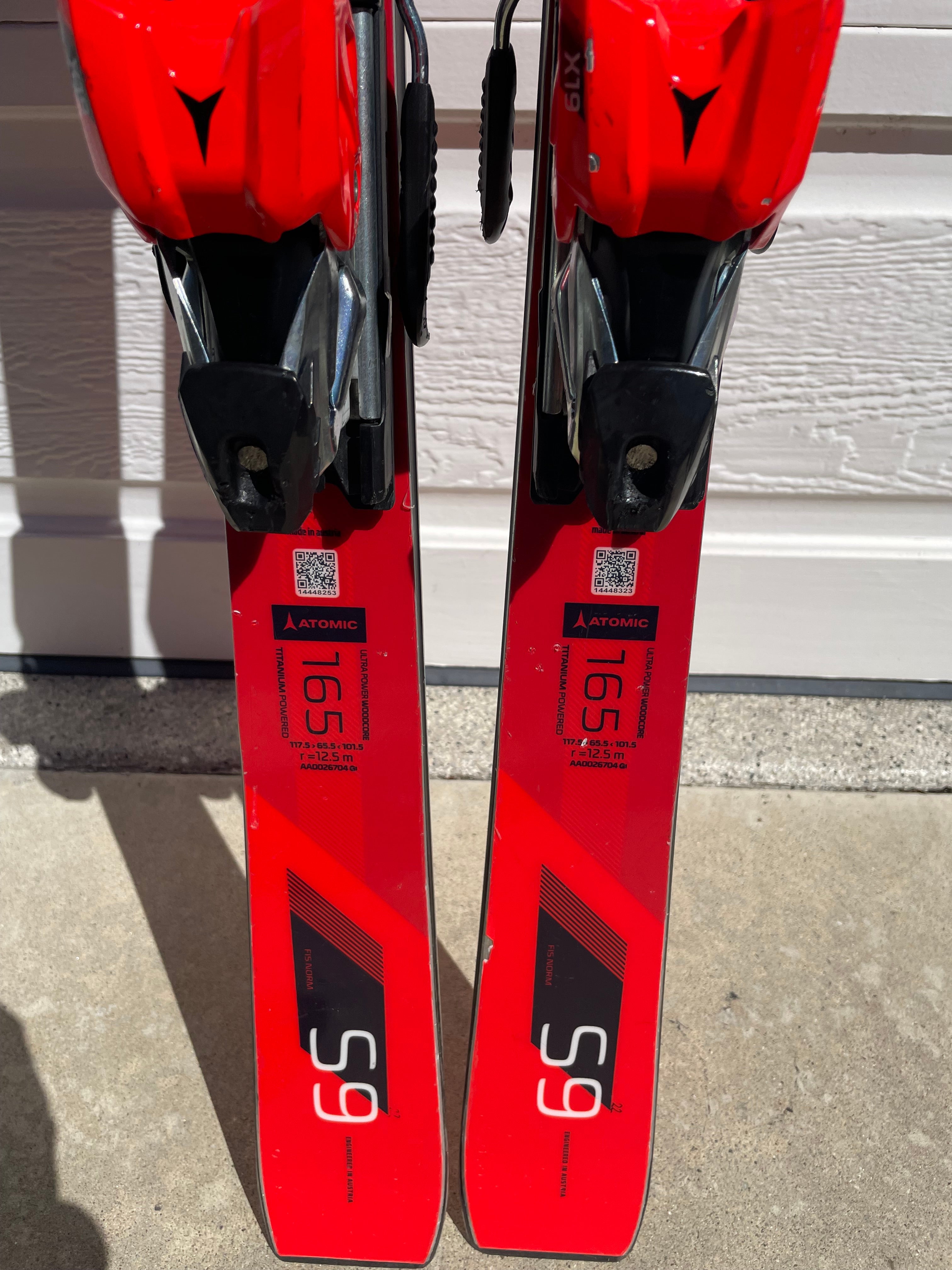 スキー ATOMIC REDSTAR FIS SL 165cm スキー ATOMIC REDSTAR FIS SL 165cm スキー ATOMIC REDSTAR FIS