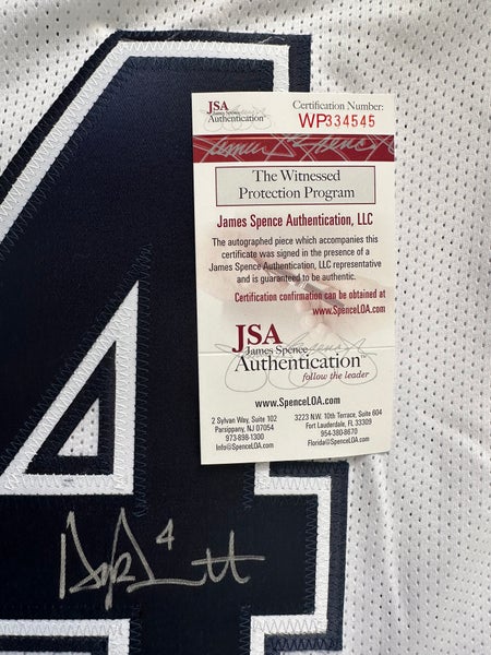 Dak Prescott Dallas Cowboys autographed jersey JSA Witnessed COA – Classic  Authentics