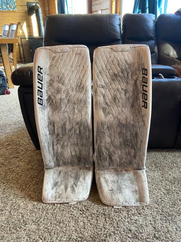 34" Bauer  Ultrasonic Goalie Leg Pads