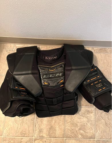 Used Large CCM Pro Stock Premier Pro Goalie Chest Protector