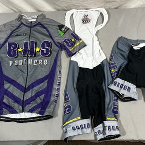 Alchemist JLVELO Boulder High School Bibs Shorts & Jersey Men's Small NEW