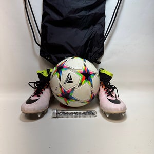 Nike superfly 4 multicolor way and champions league match ball