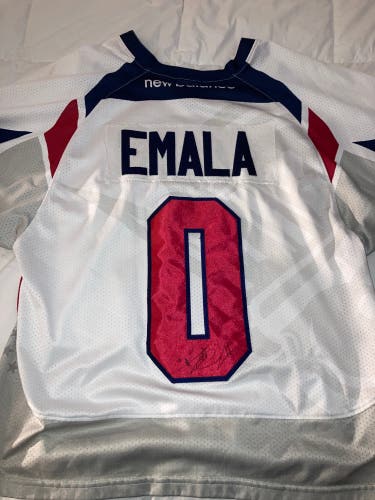 White New Large New Balance Jersey