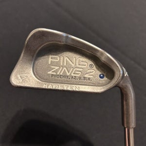 Ping Zing 2 Black Dot 4 Iron BLUE DOT 1° Upright Stiff Flex Ping JZ Steel