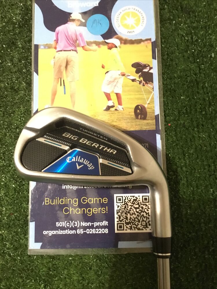 Fer 6 Callaway Big Bertha (droitier) - Tige Graphite Régulière RCH 75i - Occasion Homme