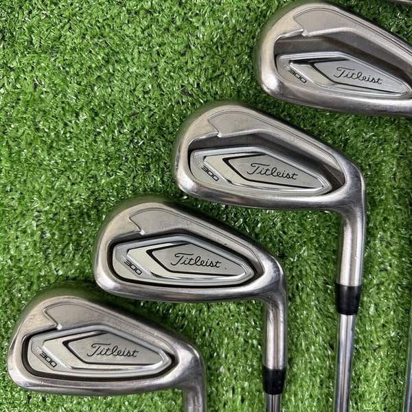 Titleist T300 2019 5-PW PW2 48* Iron Set Right Regular Flex AMT