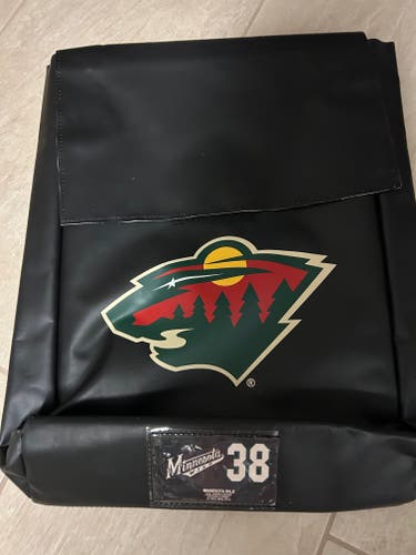 Ryan Hartman Minnesota Wild Team Player Issued SKATE BAG