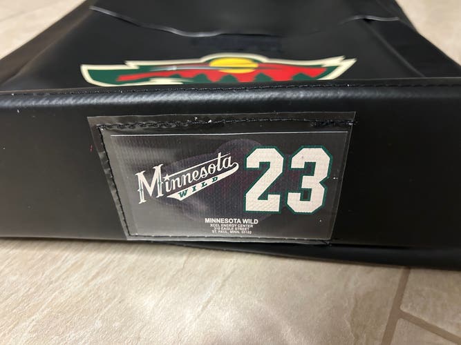 Marco Rossi Minnesota Wild Team Player Issued SKATE BAG