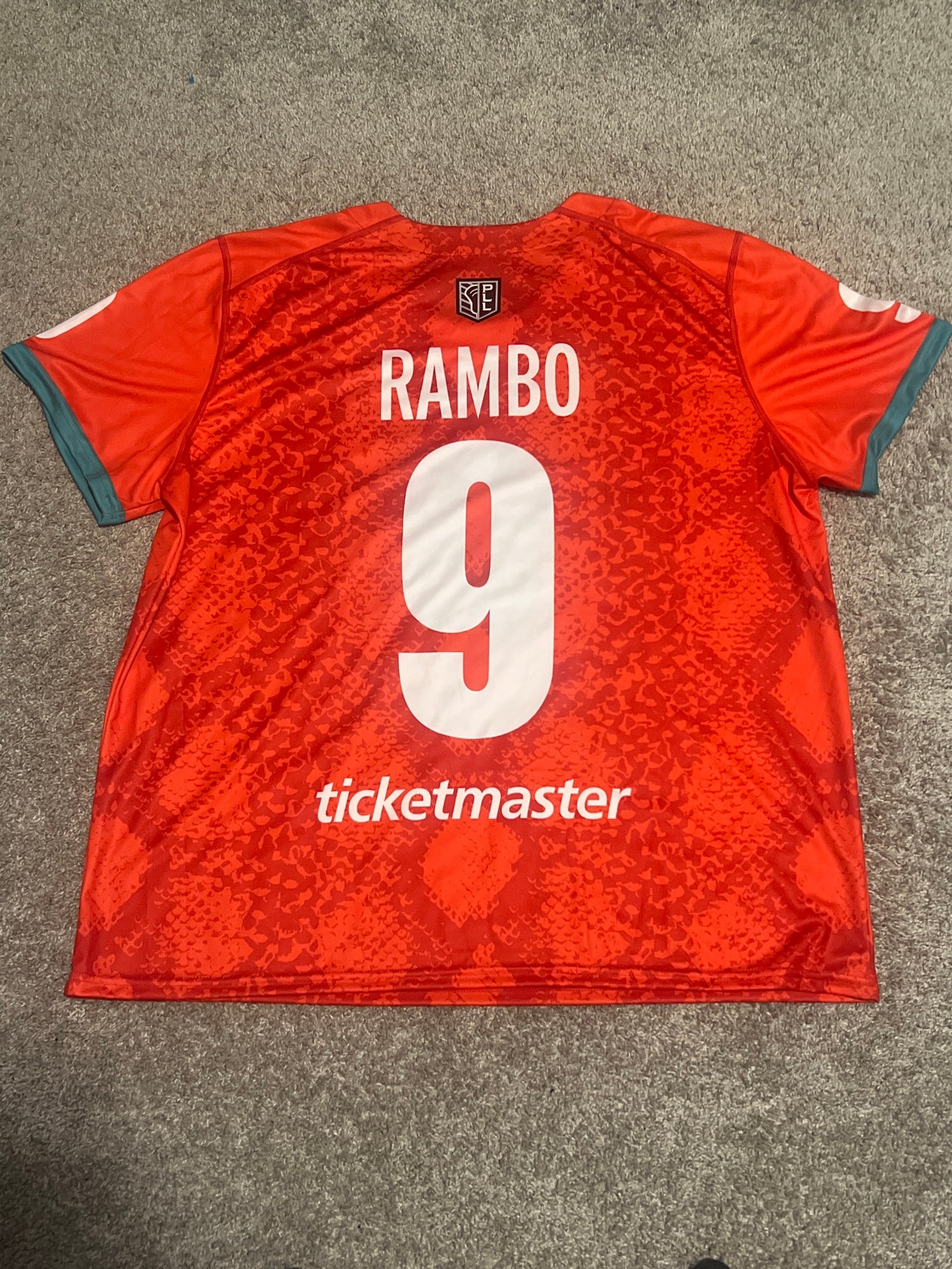 Champion 2023 Whipsnakes Rambo Authentic Throwback Jersey M