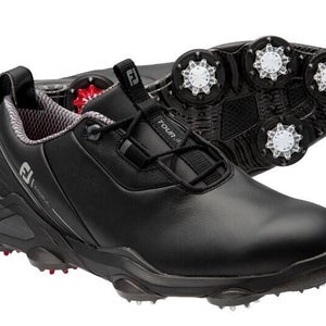 FootJoy Tour Alpha Mens Golf Shoes Style 55507 Black 8 Medium (D) New #86601