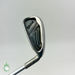 Used Right Hand Ping Karsten Black Dot 6 Iron Regular Graphite Golf Club