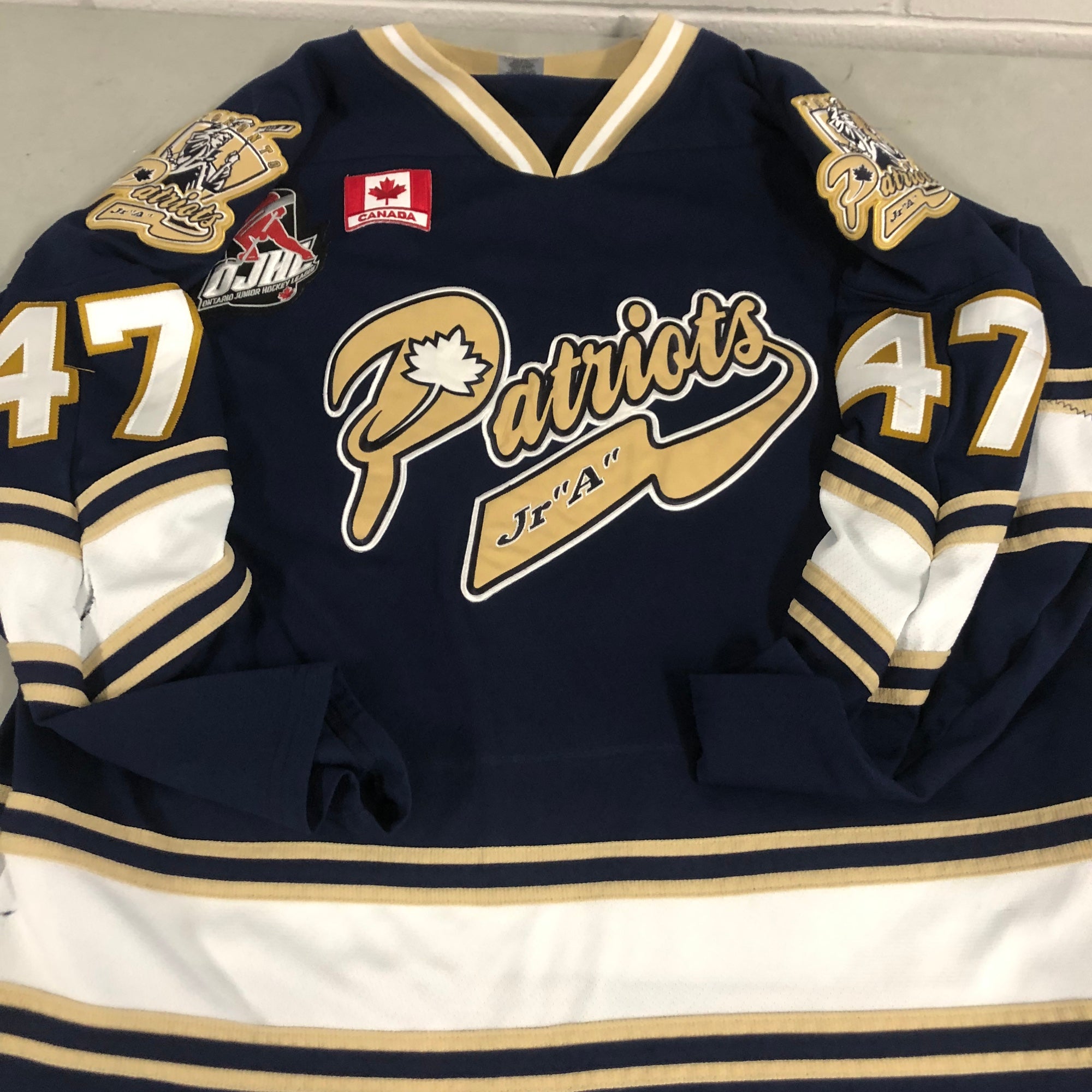 New Patriot Hockey jersey all Adult sizes