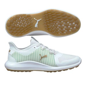 NEW Puma Ignite Fasten8 Seersucker White/Blue Glow Mens Golf Shoes Size 8.5