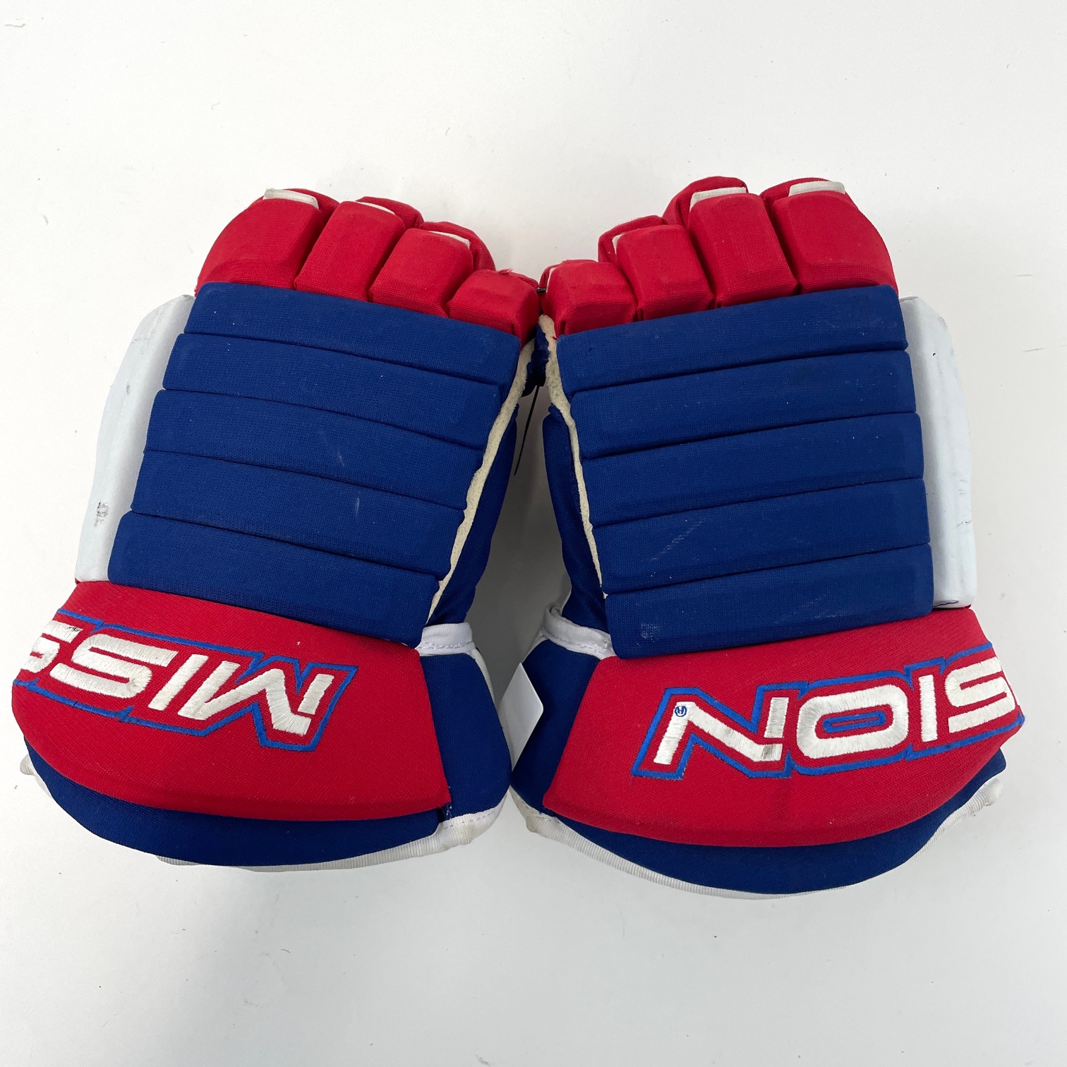 Used Red White Blue Mission Gloves | 14" | e44