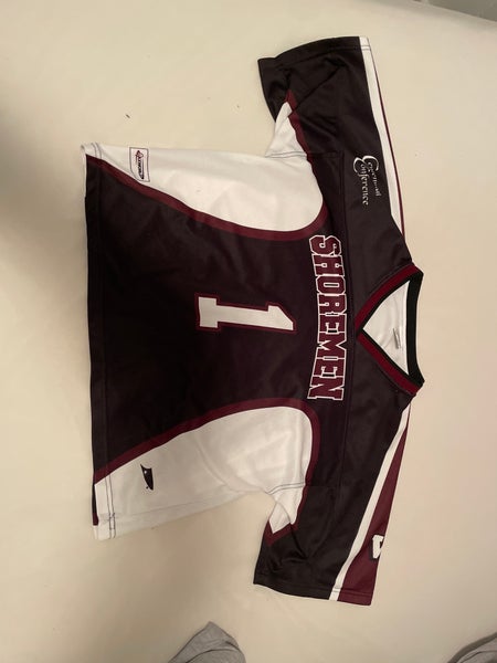 Washington College Lacrosse Retro Jersey - Black