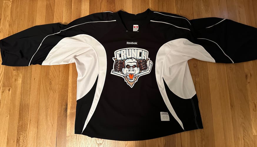 Syracuse Crunch Pro Stock Goalie Cut Practice Jersey 58G