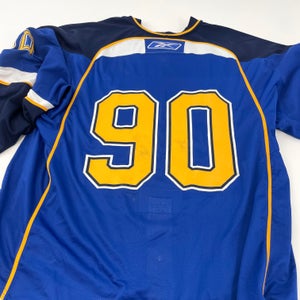 Blue Reebok MIC Made in Canada St. Louis Blues Jersey - Size 58+ Goalie Cut - #90
