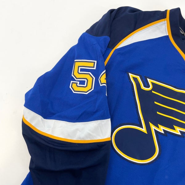 Berglund St. Louis Blues Reebok Authentic 3rd Arch Hockey Jersey Mic Blue 56