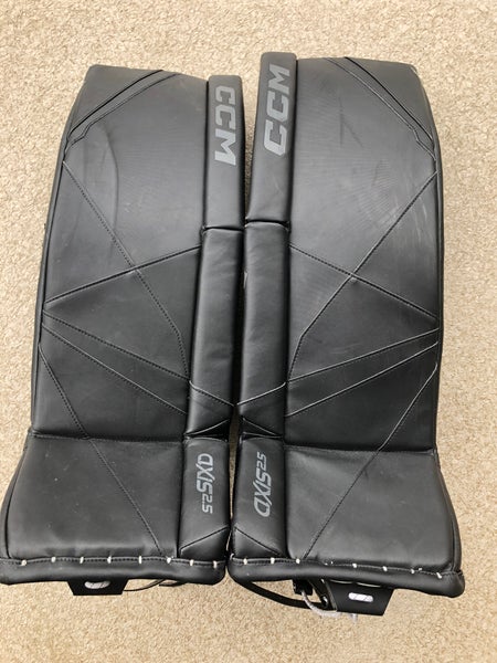 Used 30" CCM Axis 2.5 Goalie Leg Pads
