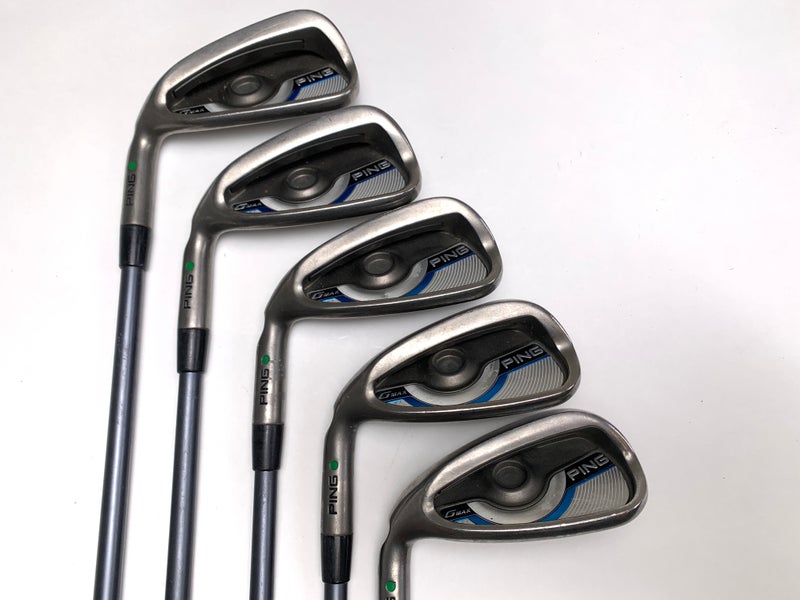 Ping Gmax Iron Set 6-PW Green Dot 2* Up CFS 70g Regular Graphite Mens LH
